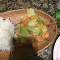 あやかっち's cooksnap of when they made 海老とキャベツのオイマヨ炒め.