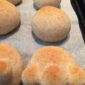 sasiso's cooksnap of when they made ★毎朝焼きたて★白神こだま酵母プチパン.