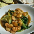 たけひろチャン's cooksnap of when they made 【農家のレシピ】青梗菜と小エビの炒め物.