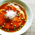 kebeibiko's cooksnap of when they made 中華街で食べた★甘くない蟹玉.