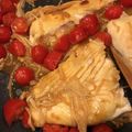 1035's cooksnap of when they made ☆カジキソテーのトマトマーガリンソース☆.
