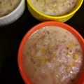 きなこもち肌's cooksnap of when they made 離乳食 中期に！バナナいちご豆乳プリン.