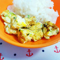 ❤和くんのお嫁さん❤'s cooksnap of when they made 離乳食1歳1ヶ月♡お味噌汁でだし巻き卵風.