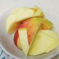 しじみごはん's cooksnap of when they made 小さいリンゴのうさぎで、親子うさぎ★.