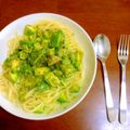ちゃー's cooksnap of when they made アボカドのジェノベーゼパスタ.