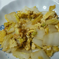 Mαru☆'s cooksnap of when they made 白菜と卵だけ♪ささっと炒め♡.
