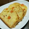 あんエリ's cooksnap of when they made ホットケーキミックスで★柿パウンドケーキ.