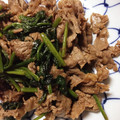 なるぴち's cooksnap of when they made 牛肉とほうれん草のバター醤油炒め.