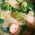ユカリン姫's cooksnap of when they made 海老と青梗菜入り白菜のクリーム煮.