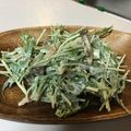 jona's cooksnap of when they made きのこと水菜のサラダ.