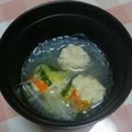 KADOy's cooksnap of when they made 白菜と鶏団子のスープ.