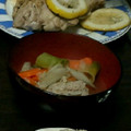 キットン☆'s cooksnap of when they made 揚げ牛蒡の豚汁.