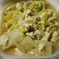 リトル黒豆マーメイド's cooksnap of when they made 白菜と高野豆腐のミルク煮.