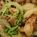 waka_'s cooksnap of when they made 簡単！豆苗入り豚の生姜焼き.
