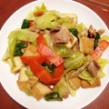 くりゆき's cooksnap of when they made キャベツと厚揚げのカレー風味.