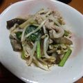 kuro0301's cooksnap of when they made 電子レンジで☆なすと豚の味噌炒め.