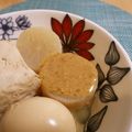 北海道伯爵's cooksnap of when they made ふろふき大根お豆腐付きで.