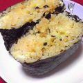nosso's cooksnap of when they made 炊き込みご飯とチーズのおにぎらず.