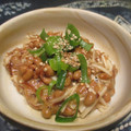 ジョングレ's cooksnap of when they made えのきのおかか納豆あえ.