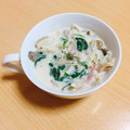 はるシェフ's cooksnap of when they made 簡単！ほうれん草ときのこのクリームスープ.