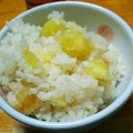 ☆結★'s cooksnap of when they made 白だしでおいし～ぃ♪さつまいもごはん☆.