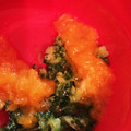 SASAぴー's cooksnap of when they made 離乳食　みかんと野菜のサラダ.