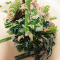 せまめのキッチン's cooksnap of when they made 小松菜とツナのめんつゆマヨ和え☆.