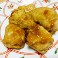 pMAOq0v0's cooksnap of when they made 厚揚げの豚肉巻き.