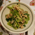 eiyoushi's cooksnap of when they made 給食で大好評！小松菜の磯マヨ和え☆.
