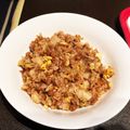 クックE32YSO☆'s cooksnap of when they made 簡単！家にあるもので！納豆チャーハン♡.