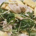 愛しのトゥルビヨン's cooksnap of when they made 豚肉の、あっさり、美味しい、はりはり鍋.