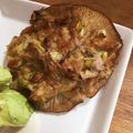 （・Θ・）'s cooksnap of when they made 椎茸＊ツナマヨチーズ焼き.