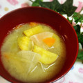 monchan♪♪'s cooksnap of when they made ほっこり温まる♡さつまいも汁.
