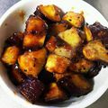 料理苦手母's cooksnap of when they made 【レポ20】大学芋もどき。.