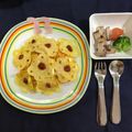 moconobu's cooksnap of when they made お花畑のオムライス.