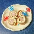 ウメ吉さん's cooksnap of when they made お弁当に魚肉ソーセージのハム巻き.