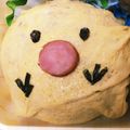 はるとん。's cooksnap of when they made ★お手軽★可愛いヒヨコちゃんおにぎり.