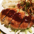 さきたんのりぼん's cooksnap of when they made サクサク＊我が家の豚カツ.