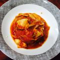 ☆Qro☆'s cooksnap of when they made シロさんの鶏肉のトマト煮込み.