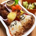 ka0ruhime's cooksnap of when they made キャラ弁☆くり坊主☆.