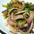 ばぶﾁｬﾝ's cooksnap of when they made 揚げないイカで❀ちょっぴり和風マリネ❀.