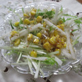 miyuki12's cooksnap of when they made 水菜と大根のコーンちりめんサラダ.