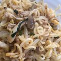 やーしー's cooksnap of when they made ピリ辛焼き塩ラーメン.