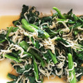 まっちゃあずき613's cooksnap of when they made 簡単☆小松菜としらすの炒め物.