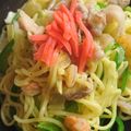 みうさんjp0318's cooksnap of when they made ガーリック塩焼きそば.