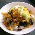 ふか谷's cooksnap of when they made 給料日前のスーパースター！天かす丼♪.
