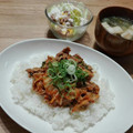 錦（きん）ちゃん's cooksnap of when they made 簡単！こくうま豚キムチ炒め☆居酒屋風.