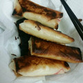 ami-rarara's cooksnap of when they made 簡単！ささみチーズかにかまの春巻き.