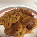 まゆberry's cooksnap of when they made ダブル蓮根の肉巻き生姜醤油炒め.