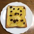 ゆいちご。's cooksnap of when they made 美味しい朝食♪レーズンりんご煮トースト.